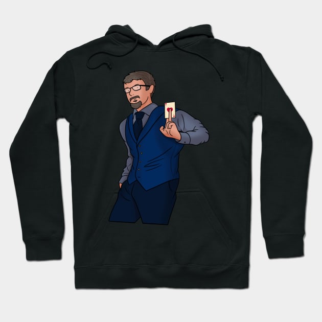 Judge Mentalist Hoodie by Big Sexy Digital Nomad